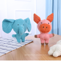 Éléphant cochon en forme de lapin en peluche chien grinçant en peluche